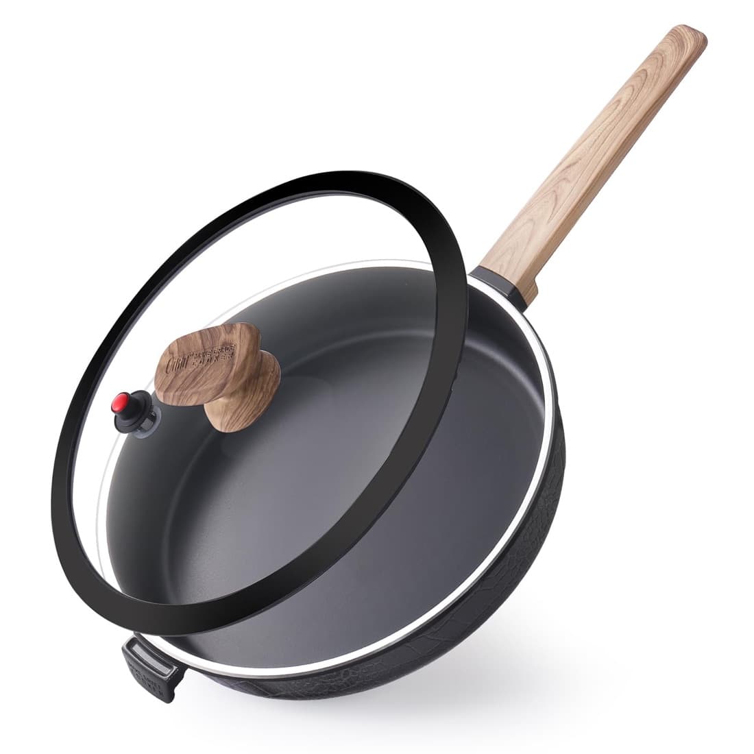 Sarten plano 22 cm Granito Premium antiadherente